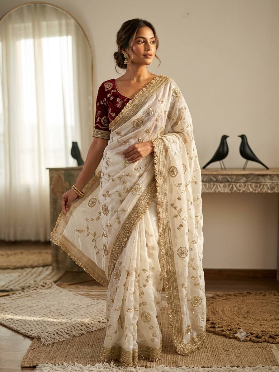 Catalogue Designer Silk Saree