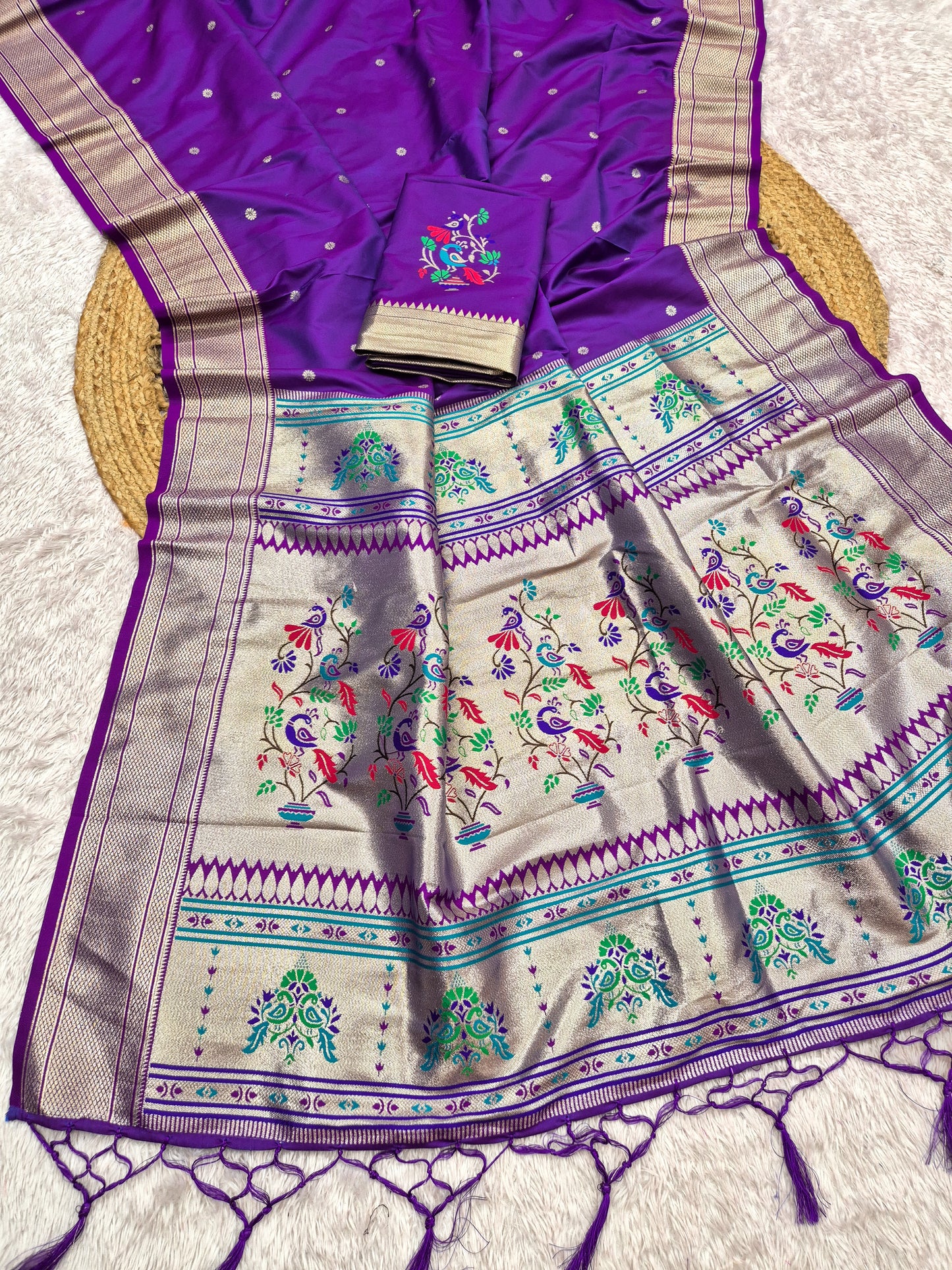 Catalogue Designer Paithani Silk Saree
