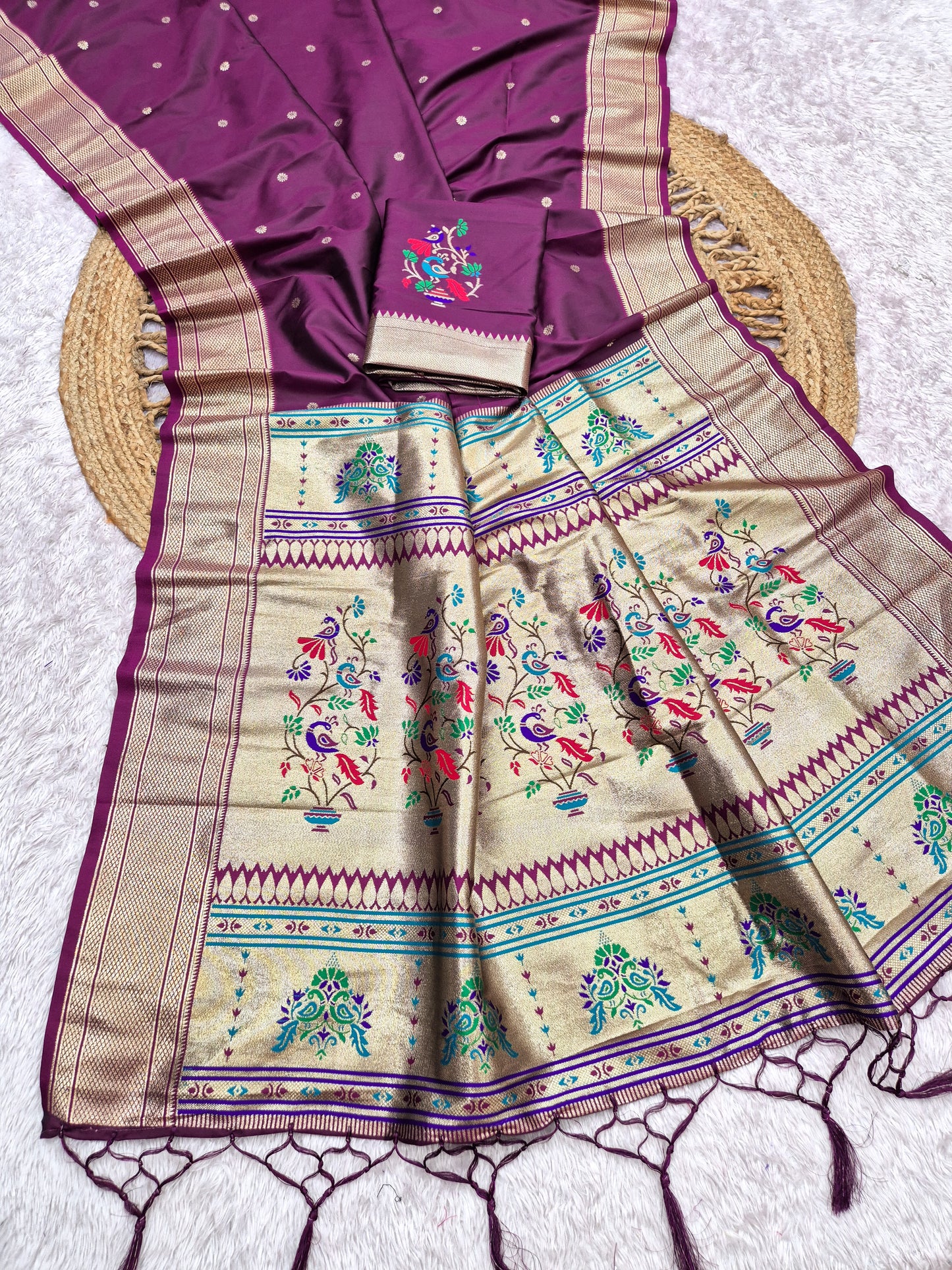 Catalogue Designer Paithani Silk Saree