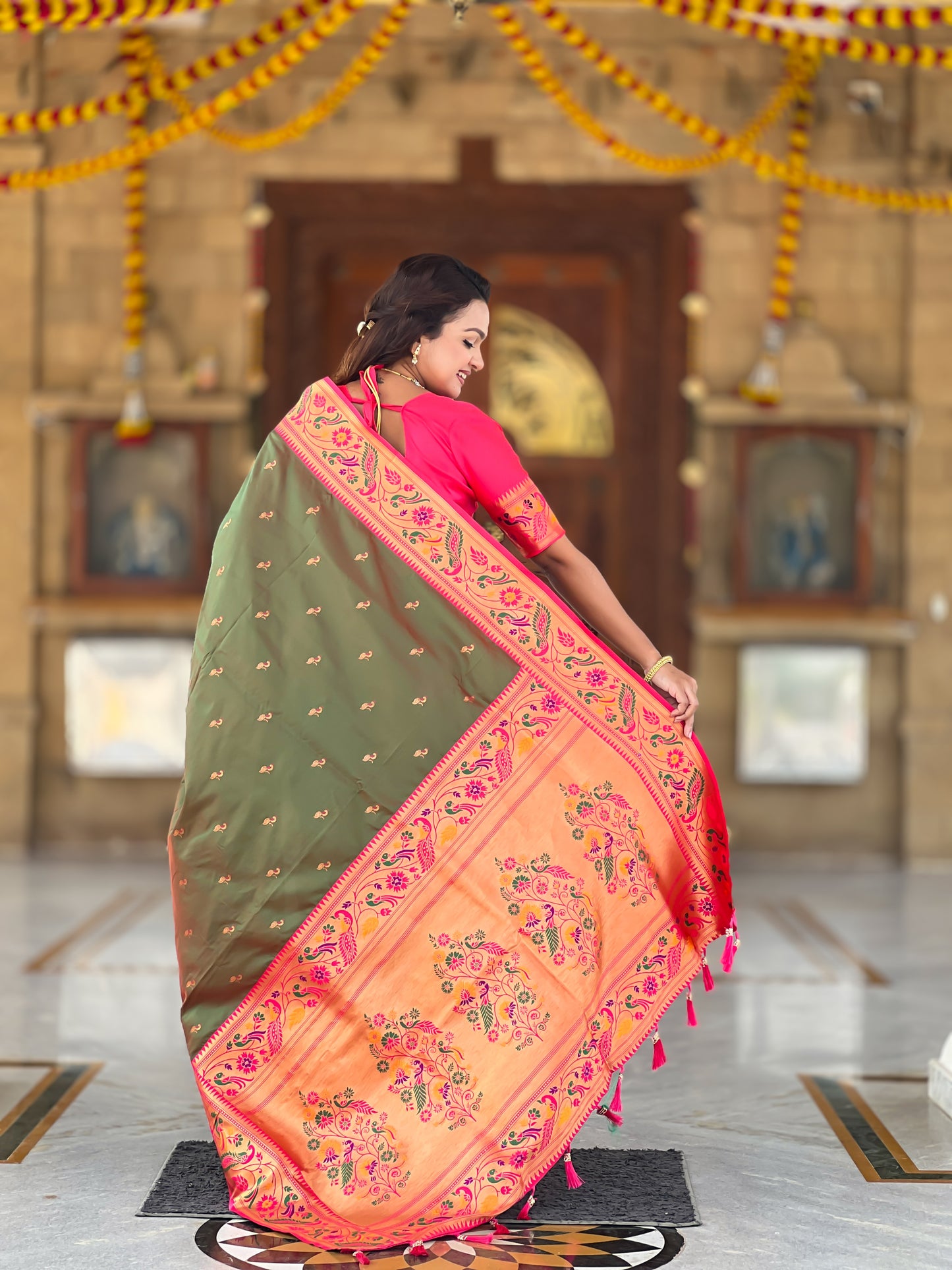 Catalogue Designer Soft Paithani Silk Saree
