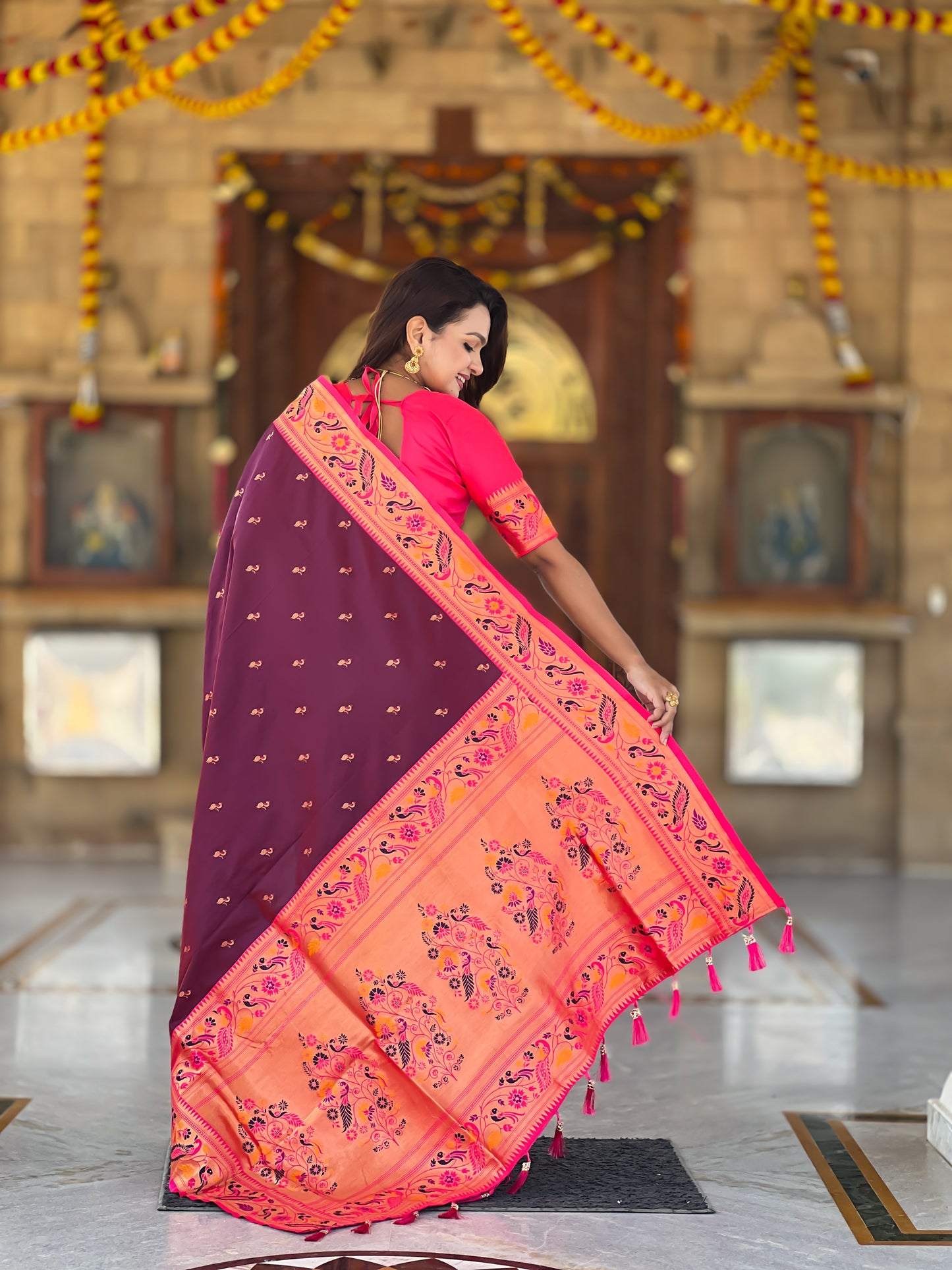 Catalogue Designer Soft Paithani Silk Saree