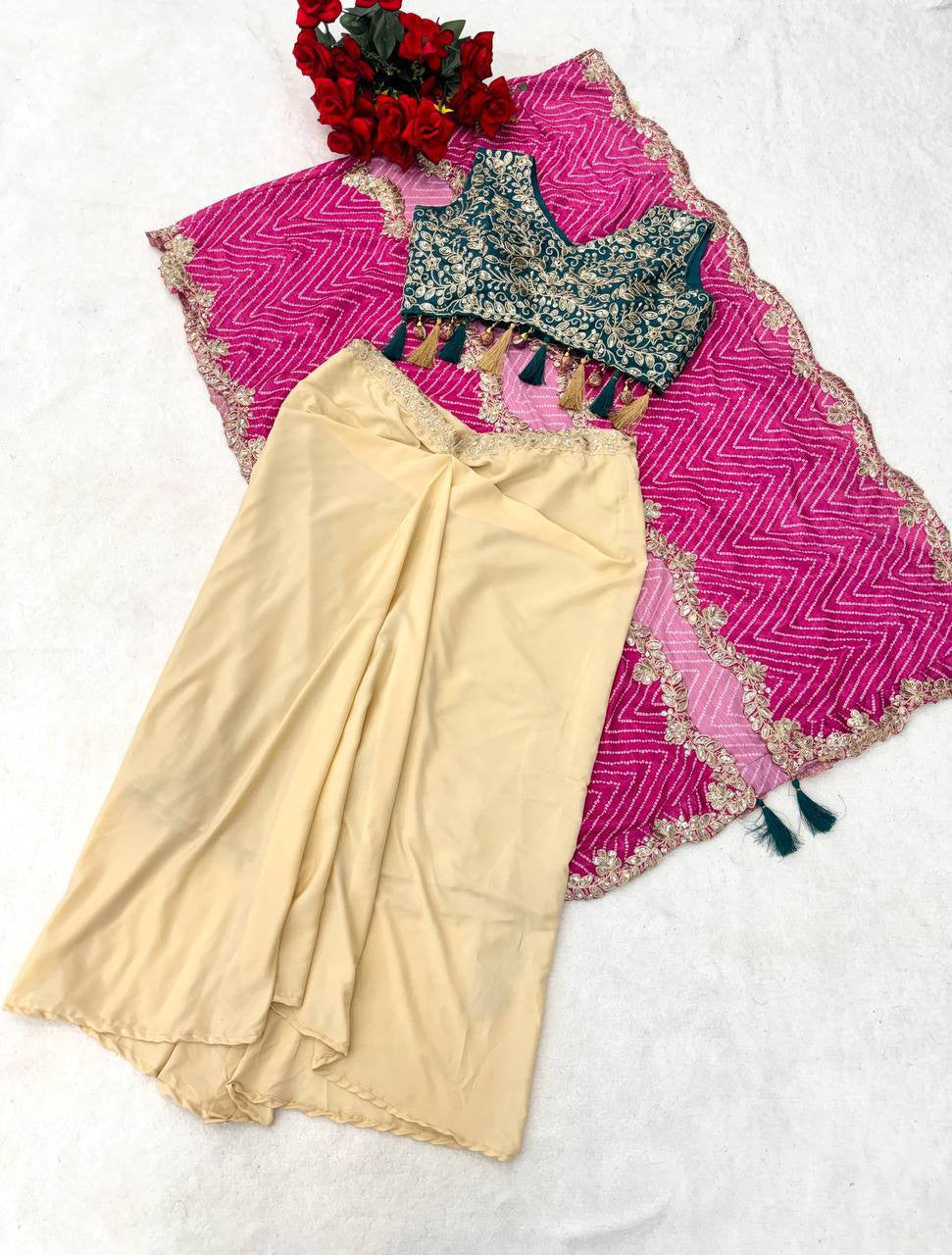 Ready To Wear Free Size Sarees
