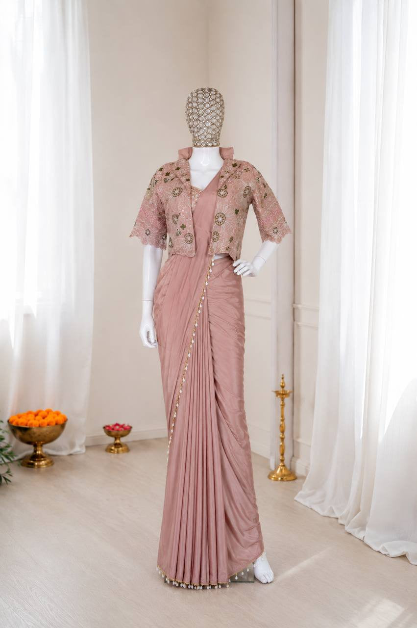 Ready To Wear Free Size Sarees