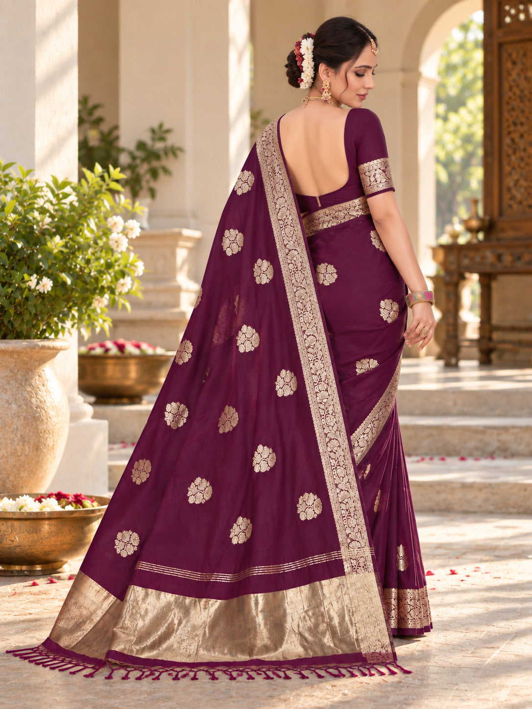 Catalogue Designer Cotton Silk Saree