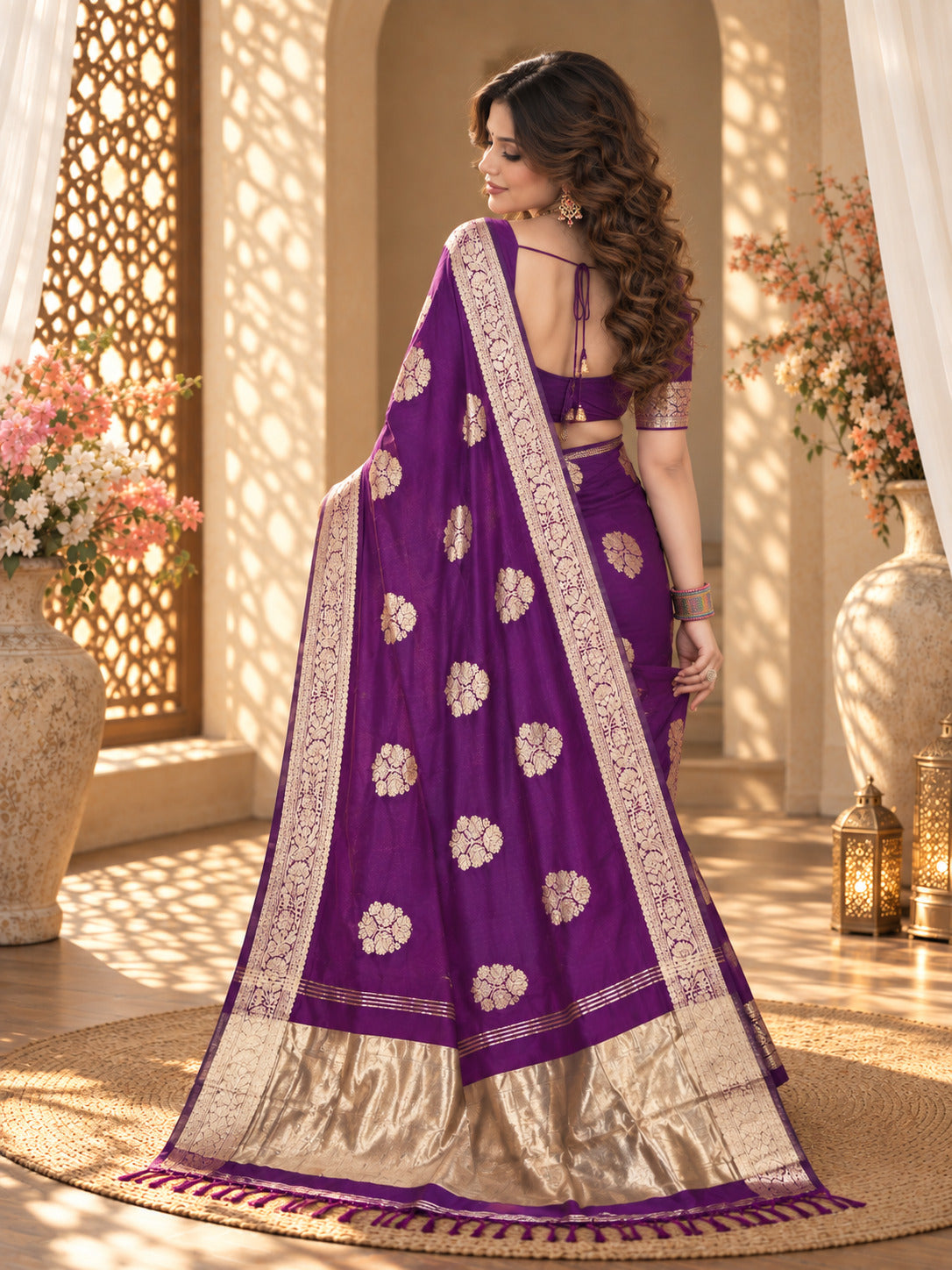 Catalogue Designer Cotton Silk Saree
