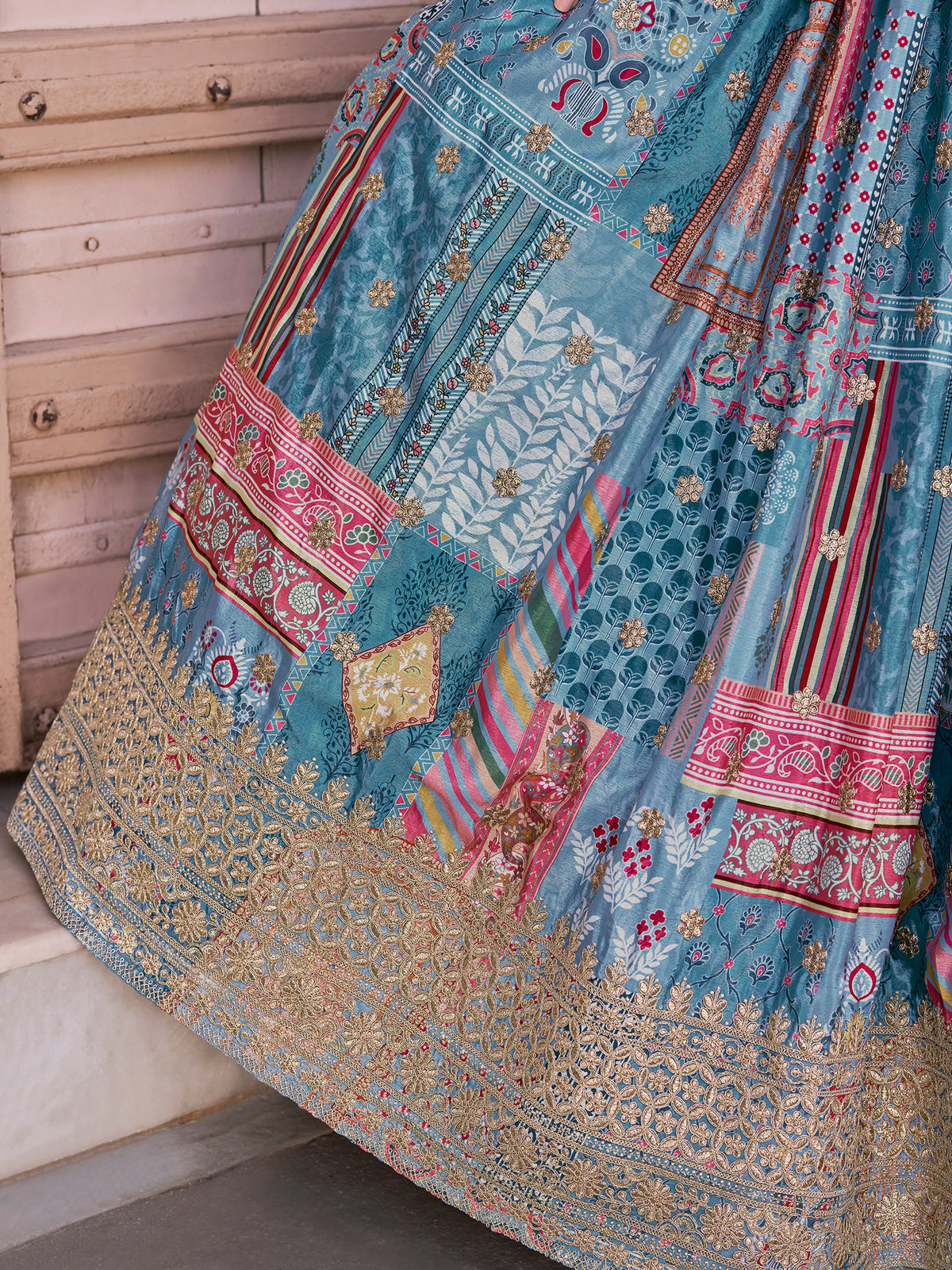 Latest Semi Stitched Lehenga Choli With Dupatta.