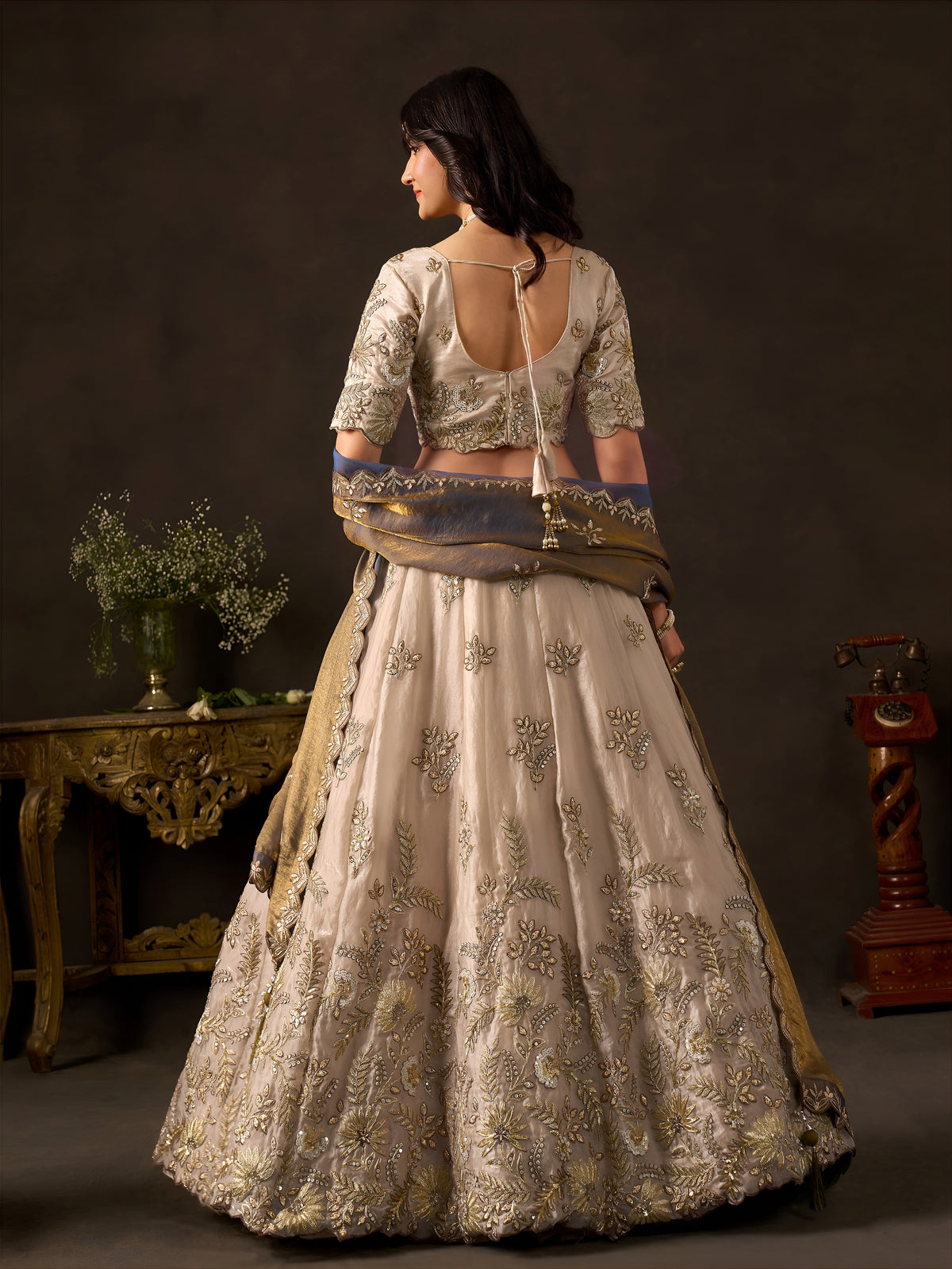 Latest Semi Stitched Lehenga Choli With Dupatta.