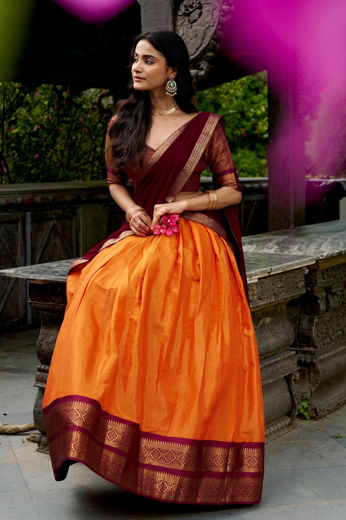 Latest Semi Stitched Lehenga Choli With Dupatta.