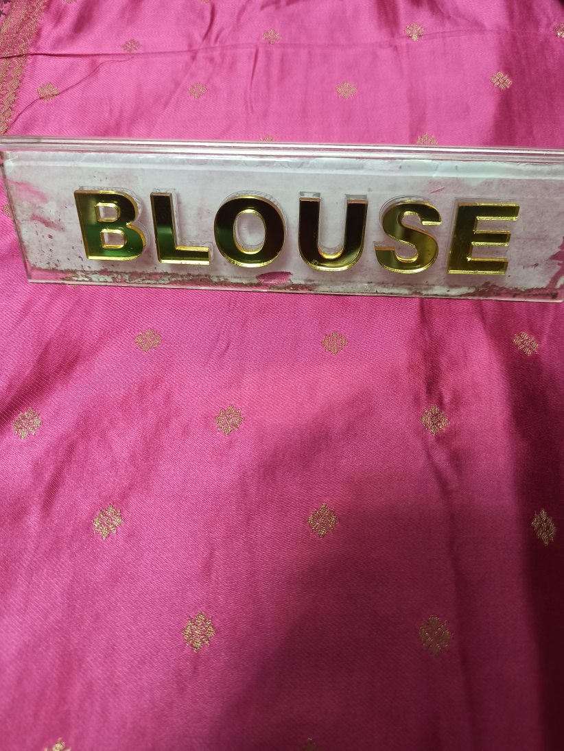 Satin Banarasi Silk Saree.