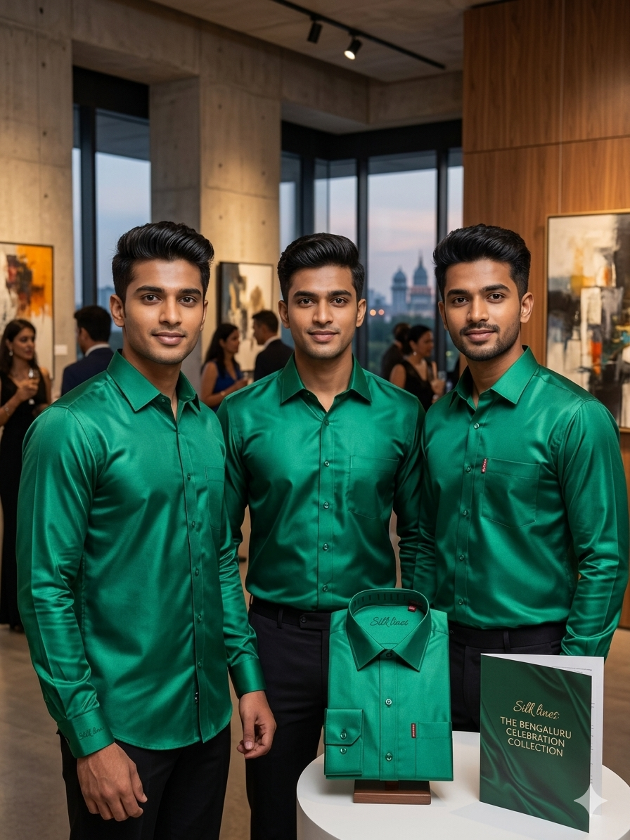 Pure Raw Silk Shirts.
