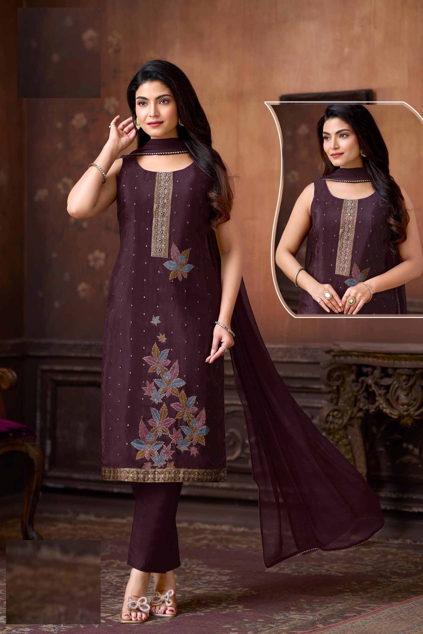 Ready To Wear Straight cut Salwar Suits