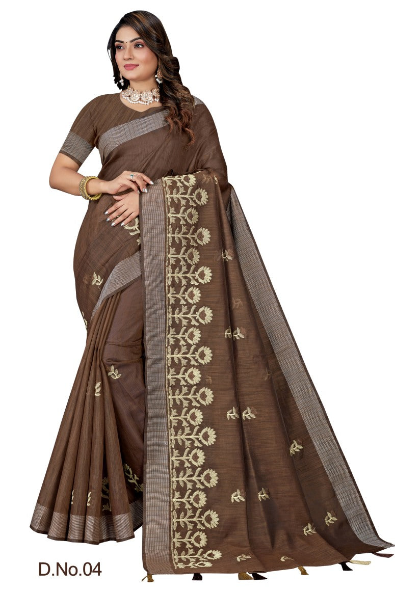 Pure Cotton Silk Saree.