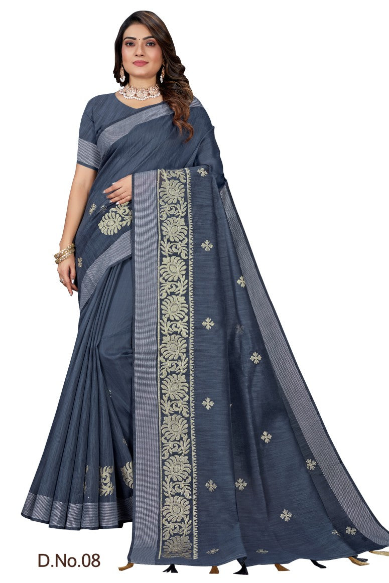 Pure Cotton Silk Saree.