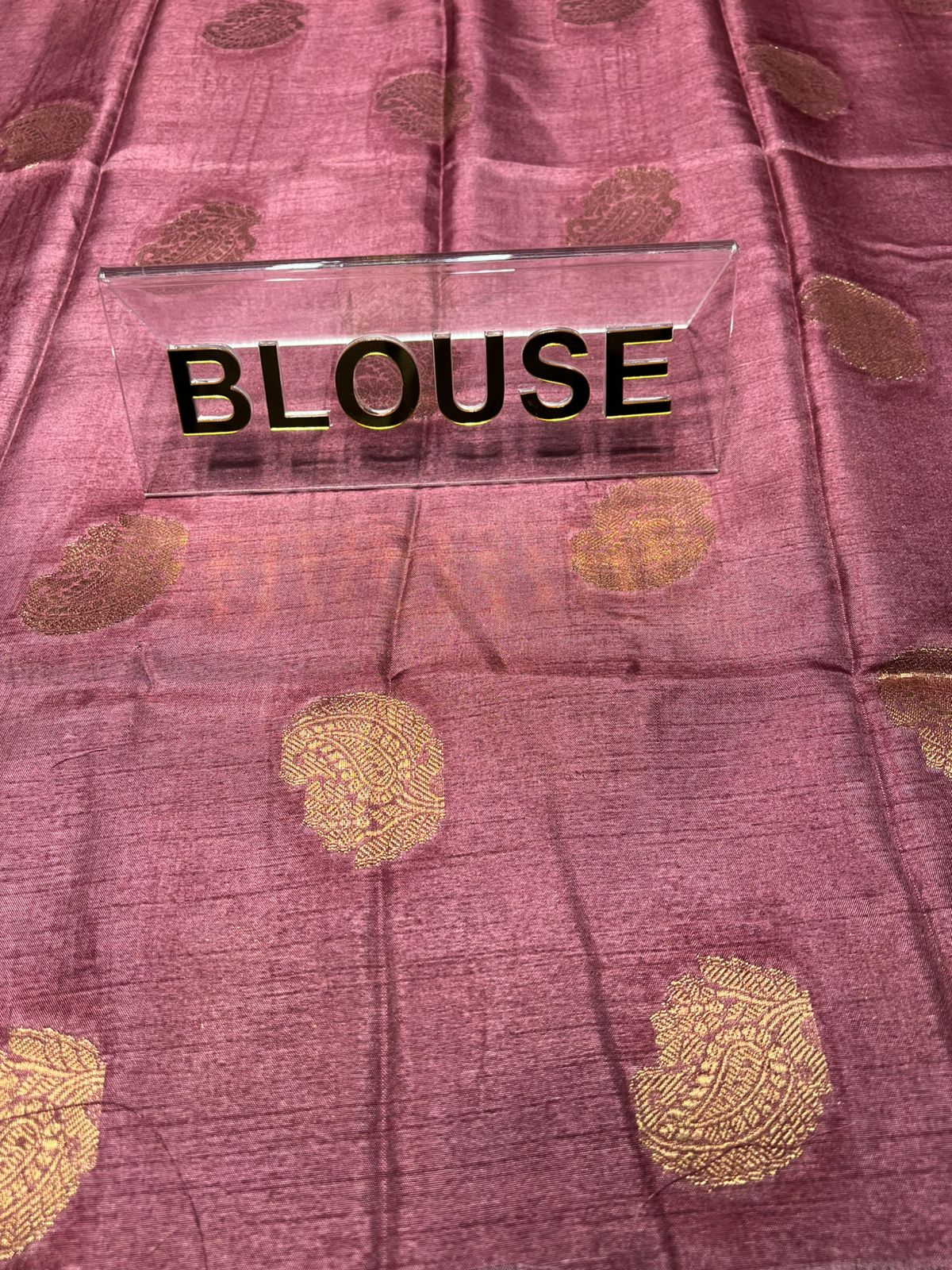 Pure Linen Silk Saree.