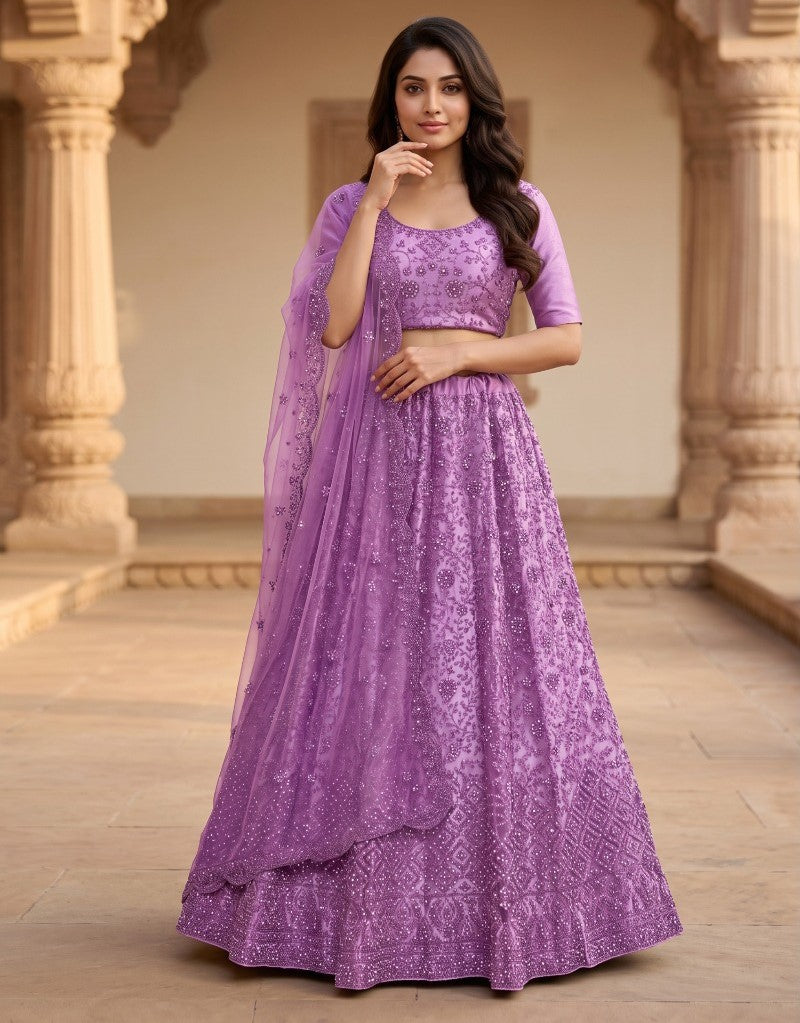Latest Semi Stitched Lehenga Choli With Dupatta.