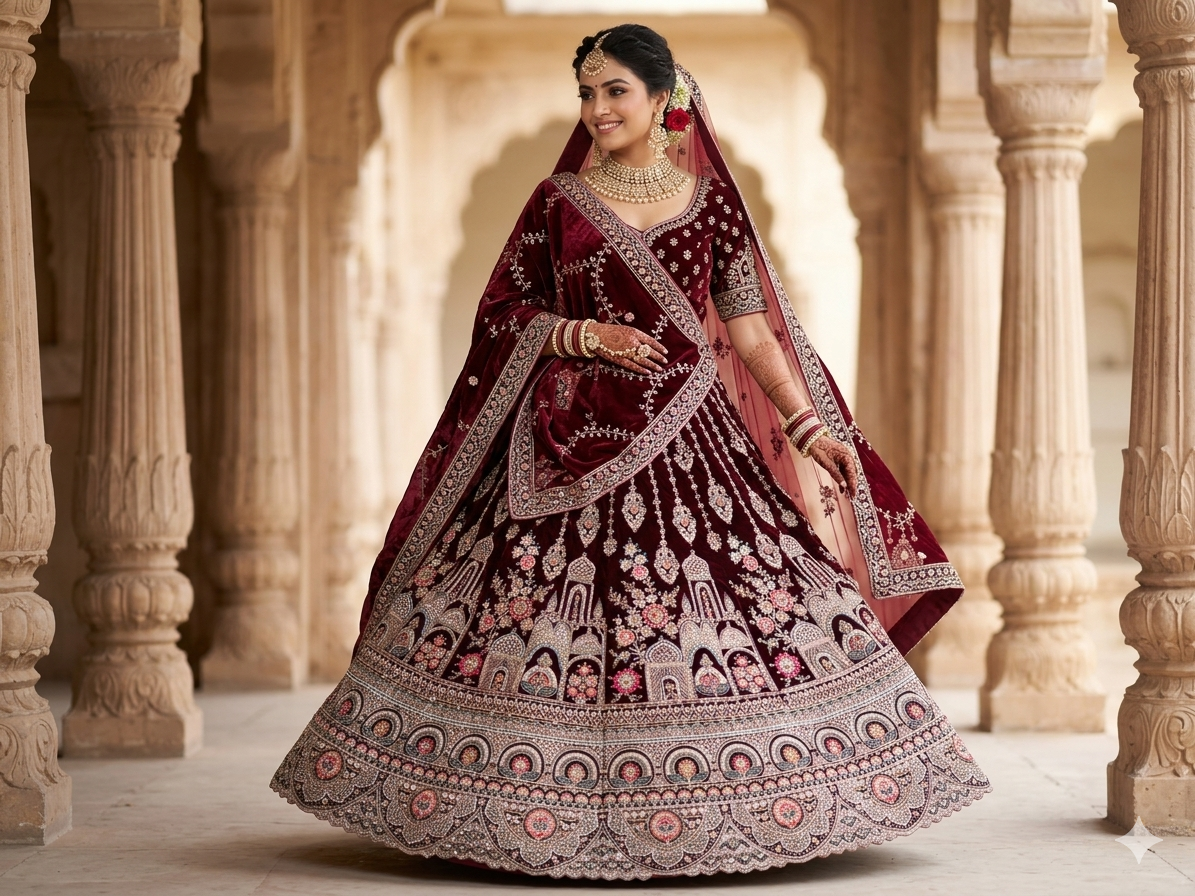 Latest Semi Stitched Lehenga Choli With Dupatta.