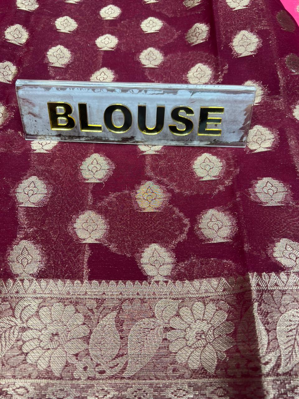 Artificial / Mix Crape Sarees ( Semi Crape )