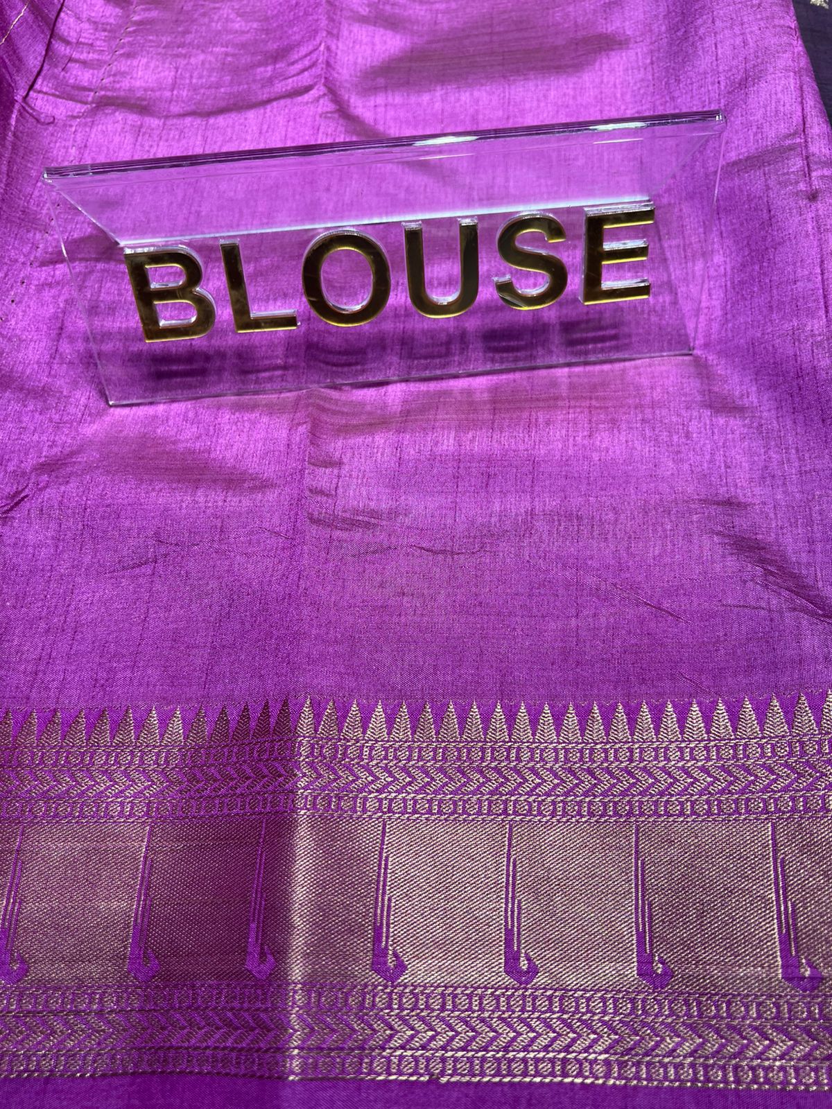 Tussar Silk Saree.