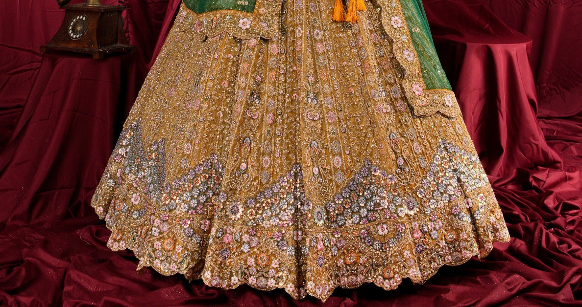 Latest Semi Stitched Lehenga Choli With Dupatta.
