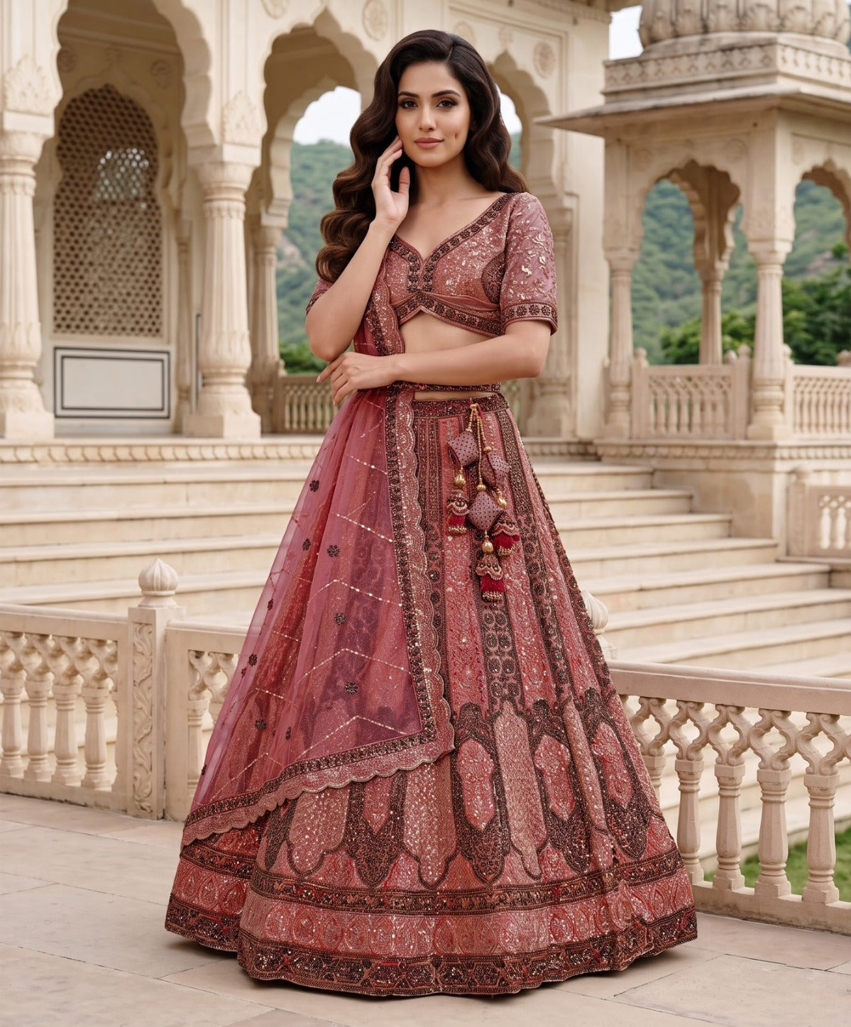 New Heavy Bridal Lehenga Designs