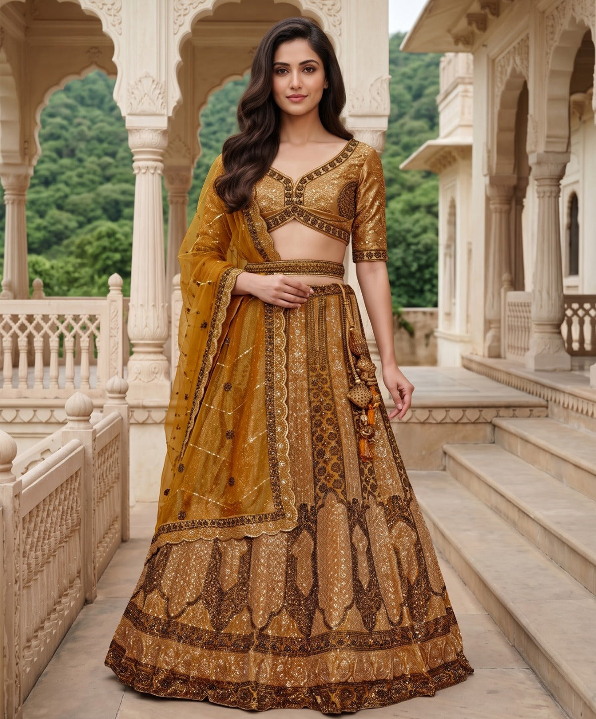 New Heavy Bridal Lehenga Designs