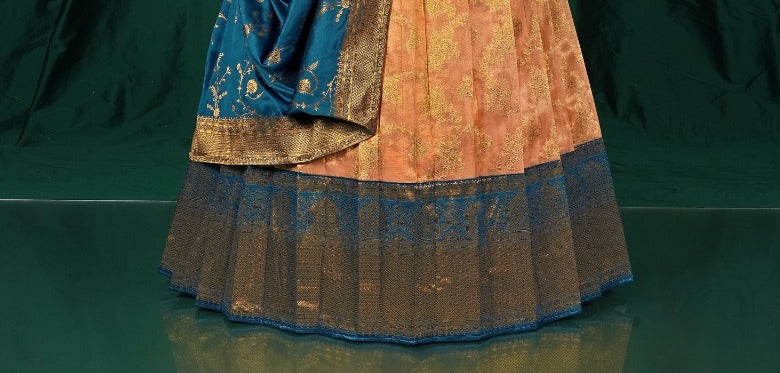 Latest Semi Stitched Lehenga Choli With Dupatta.