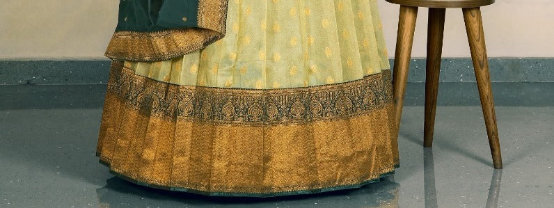 Latest Semi Stitched Lehenga Choli With Dupatta.