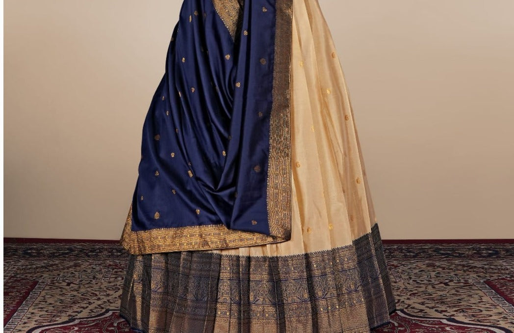 Latest Semi Stitched Lehenga Choli With Dupatta.