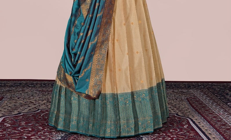 Latest Semi Stitched Lehenga Choli With Dupatta.