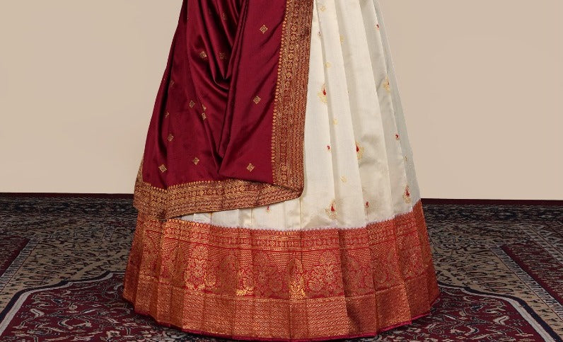 Latest Semi Stitched Lehenga Choli With Dupatta.
