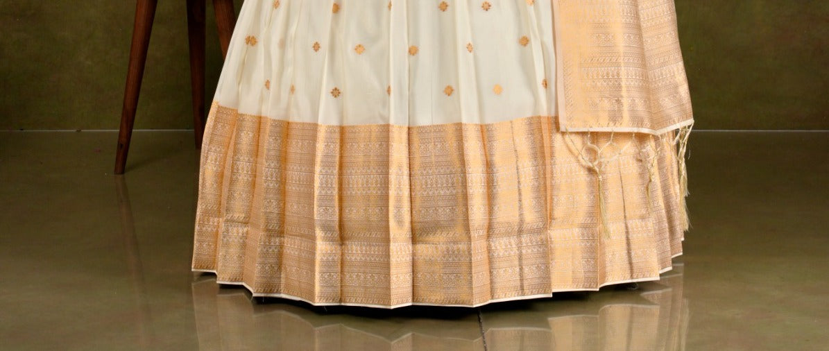 Latest Semi Stitched Lehenga Choli With Dupatta.