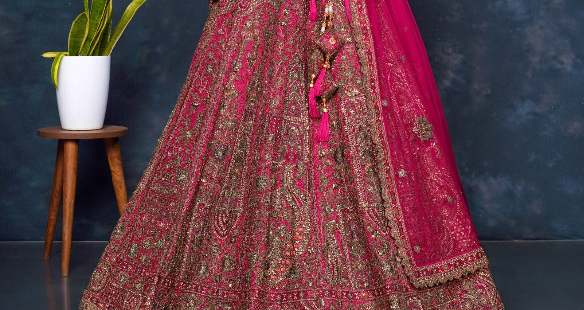 Latest Semi Stitched Lehenga Choli With Dupatta.