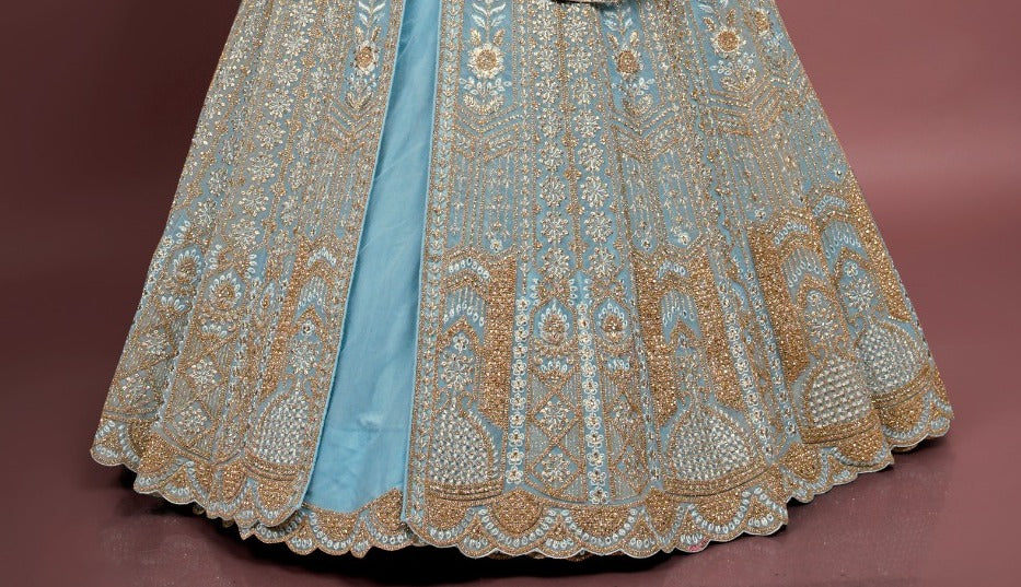 Bridal Kameez with Gharara & Dupatta