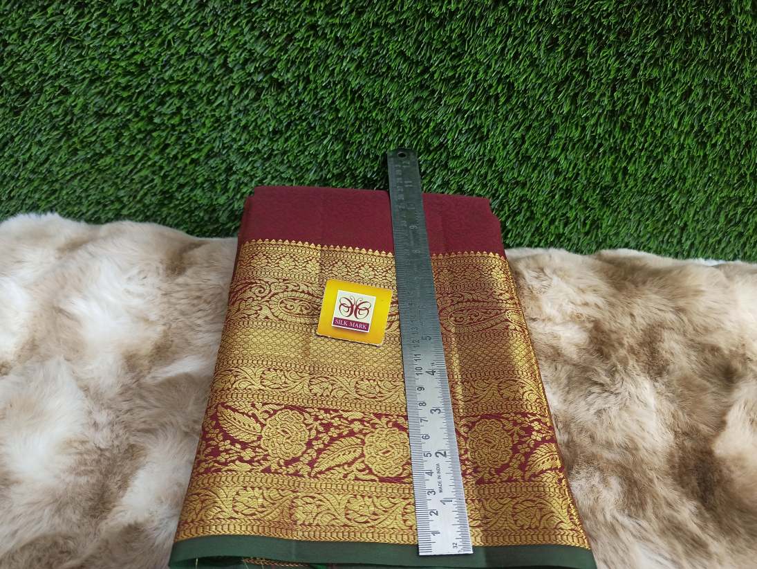 Pure Kanchipuram Silk Saree.