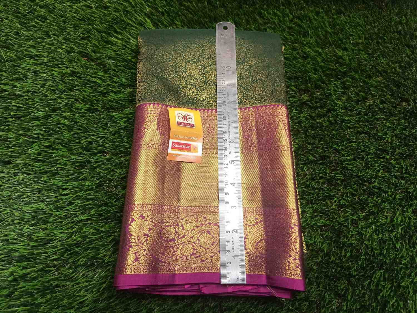 Pure Kanchipuram Silk Saree.