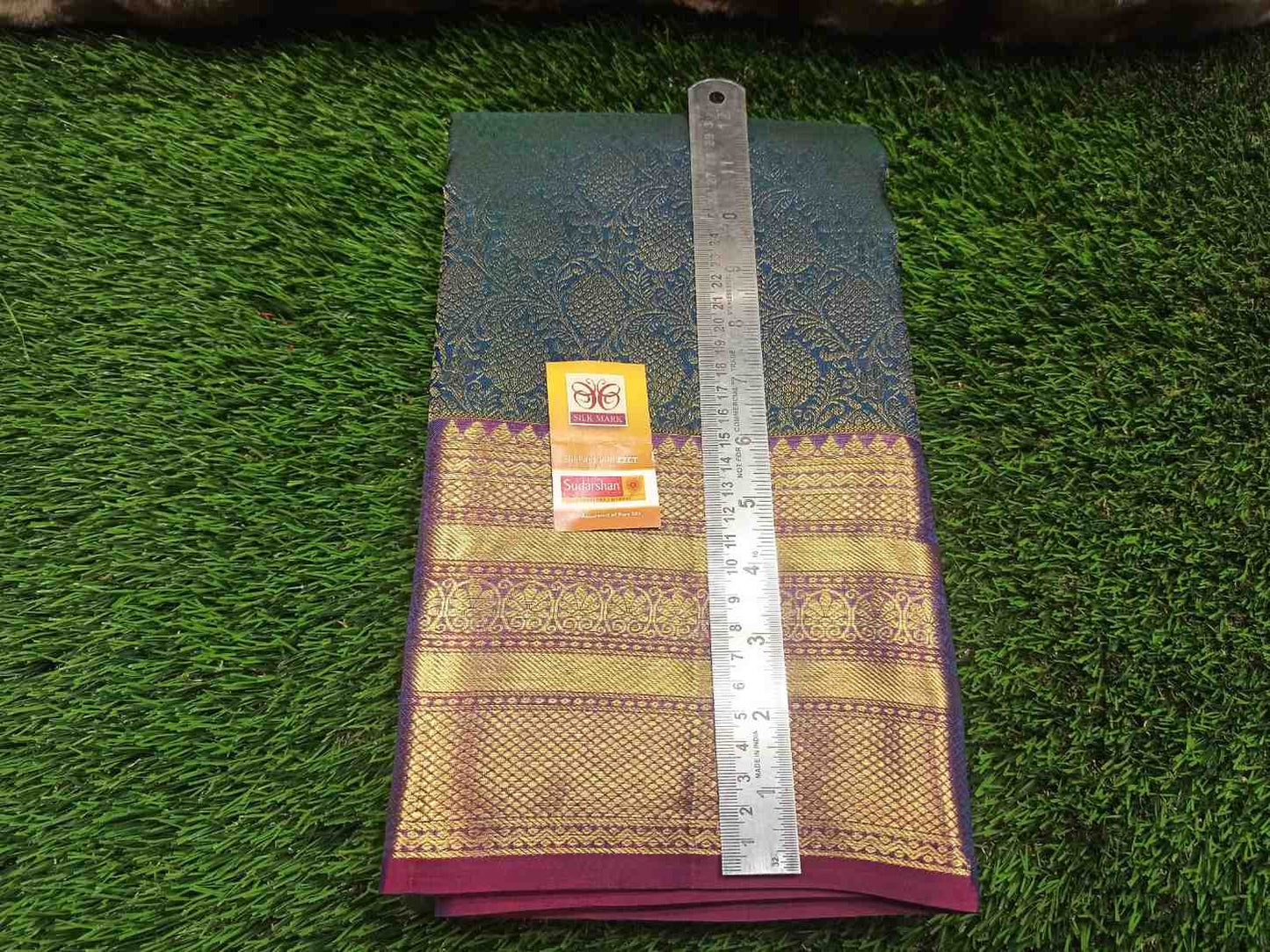 Pure Kanchipuram Silk Saree.