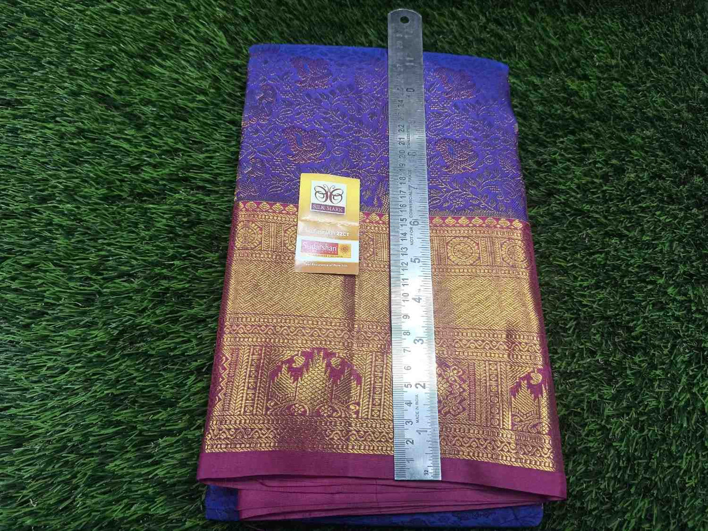 Pure Kanchipuram Silk Saree.