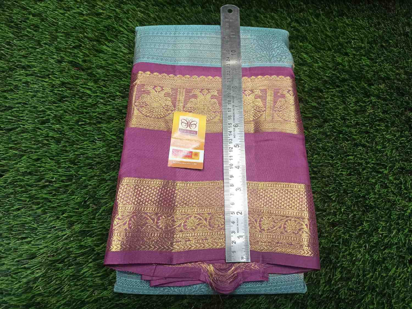 Pure Kanchipuram Silk Saree.