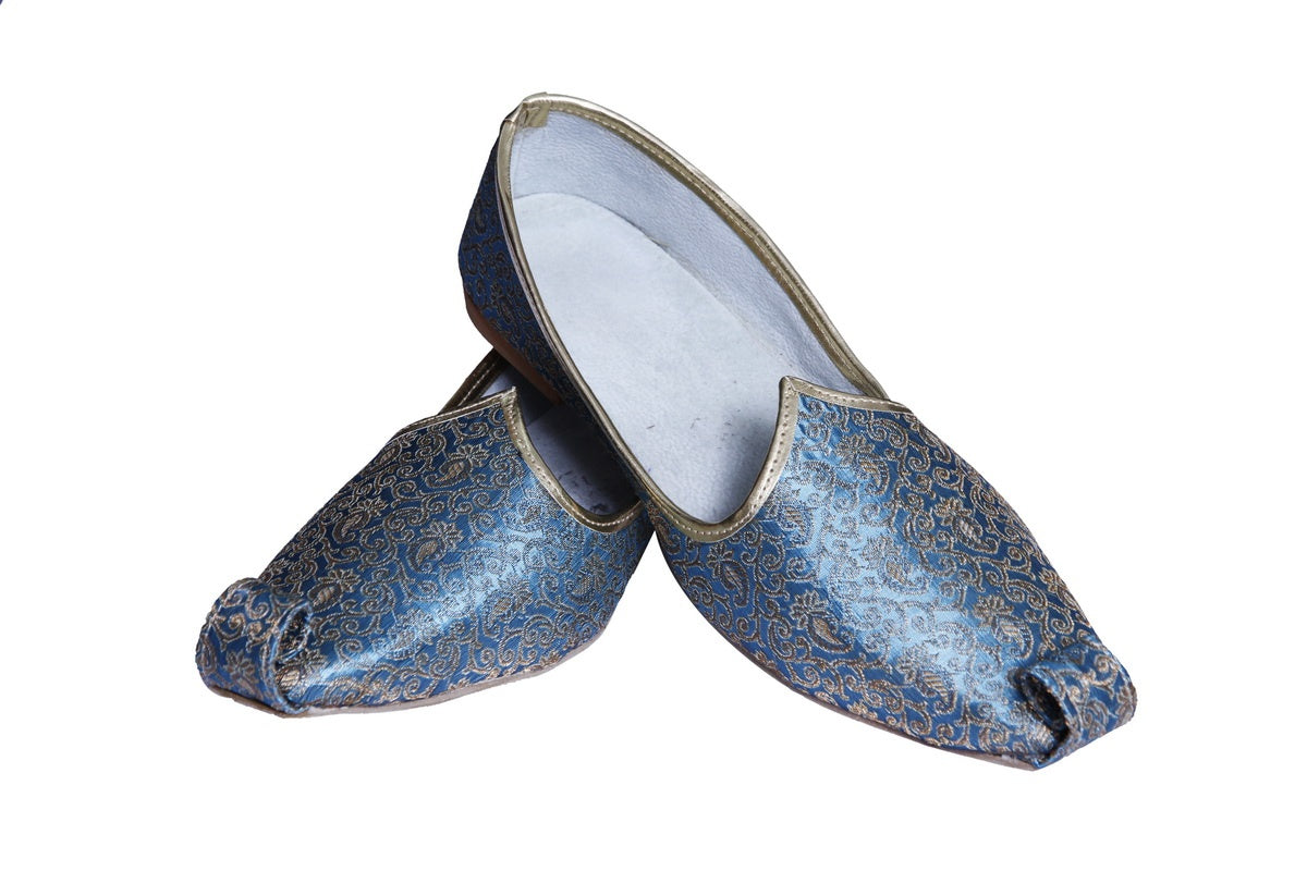Sudarshan Sherwani Accessories Mojari Shoes1