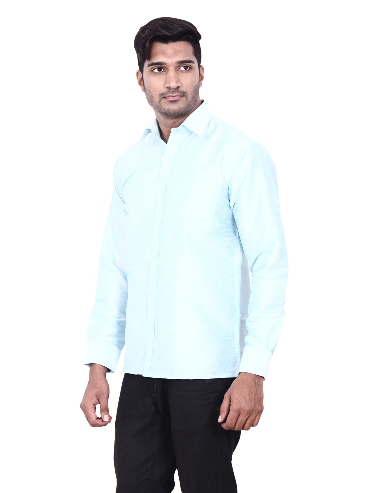 NEW BLUE DESIGNER SHIRT