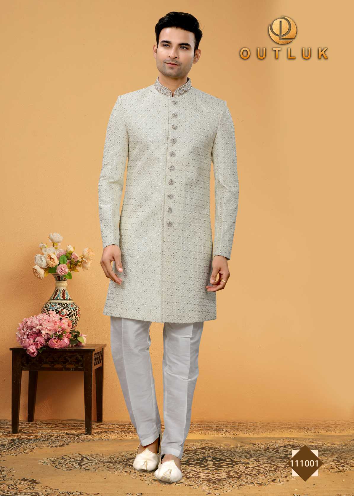 latest Indo Westren Ethnic Wedding Sherwani's