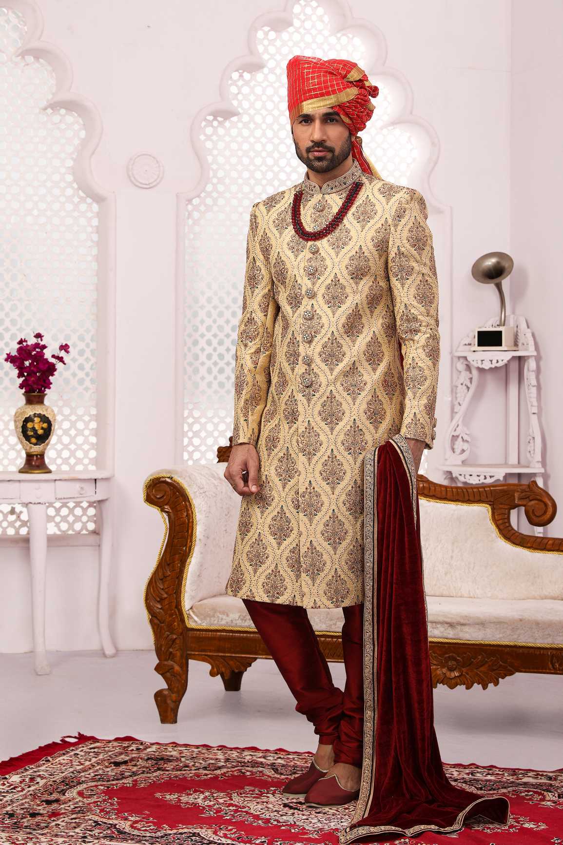 Latest Jodhpuri Design Traditional Sherwani