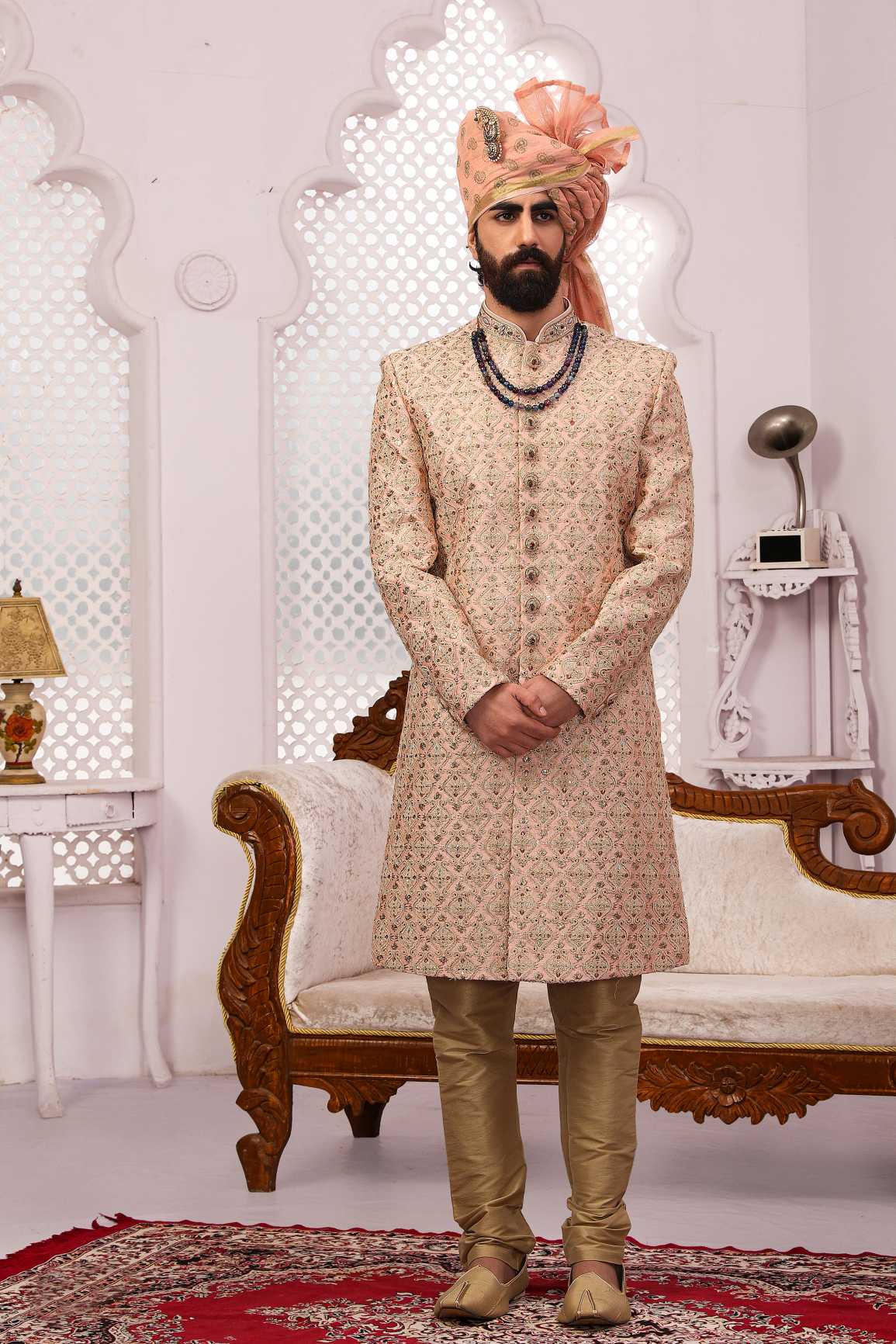 Latest Jodhpuri Design Traditional Sherwani