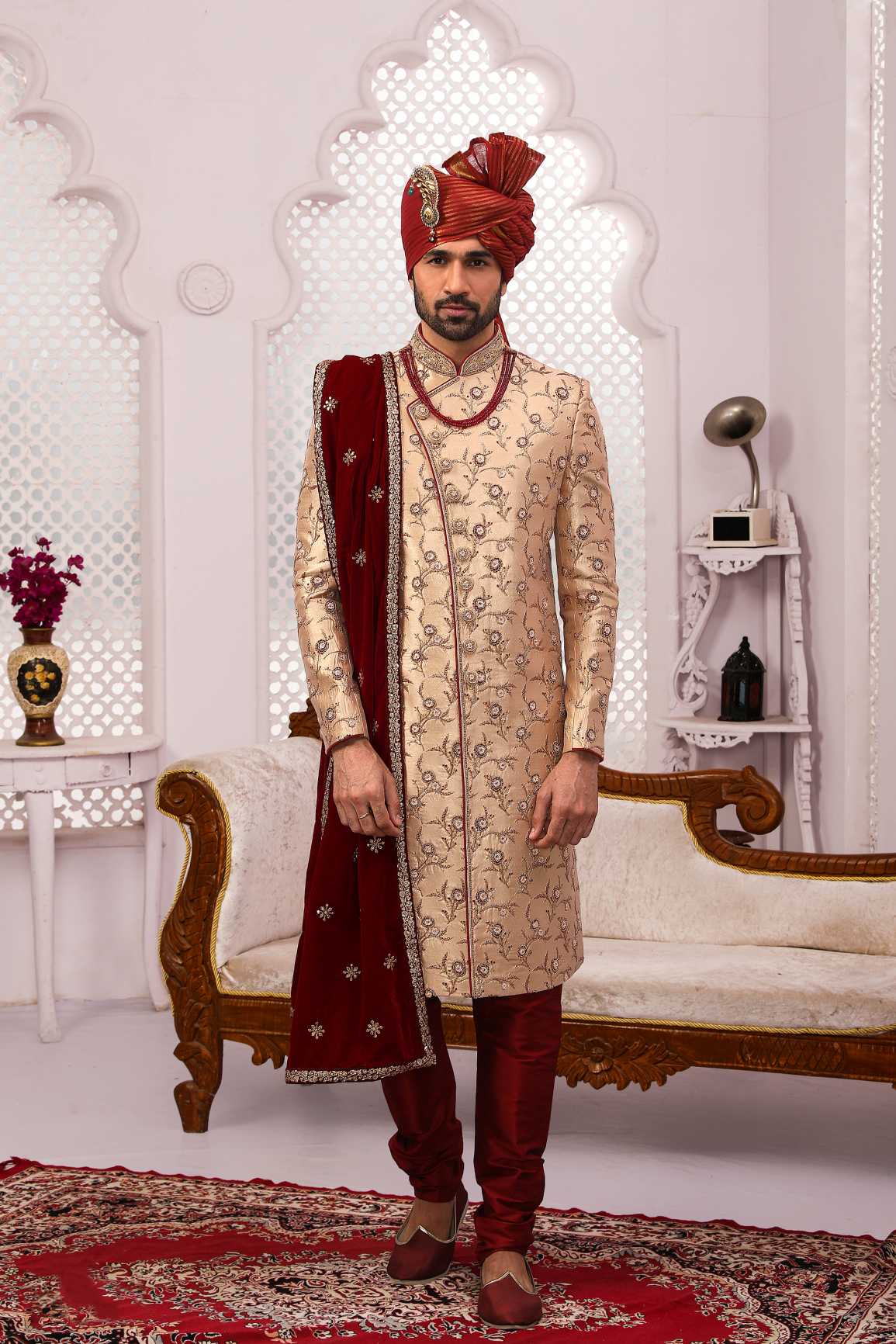 Latest Jodhpuri Design Traditional Sherwani