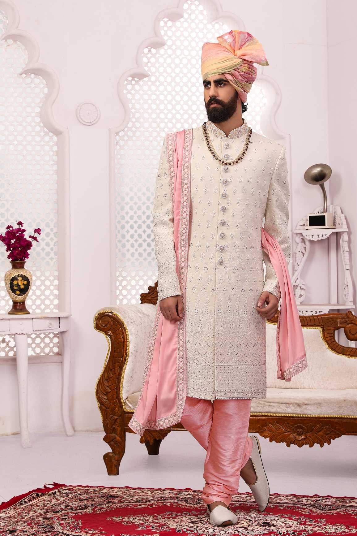 Latest Jodhpuri Design Traditional Sherwani