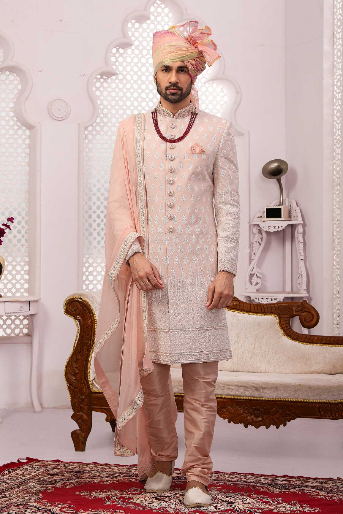 Latest Jodhpuri Design Traditional Sherwani