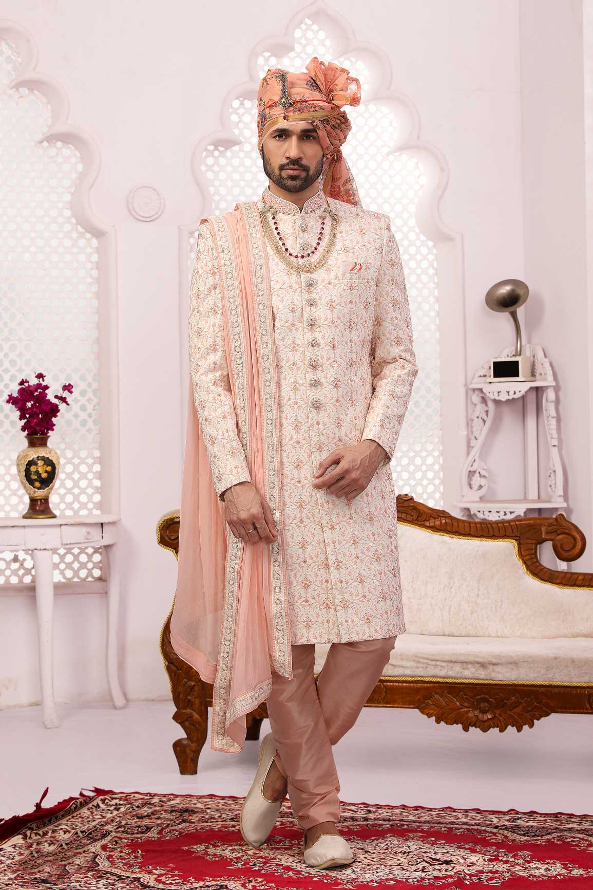 Latest Jodhpuri Design Traditional Sherwani