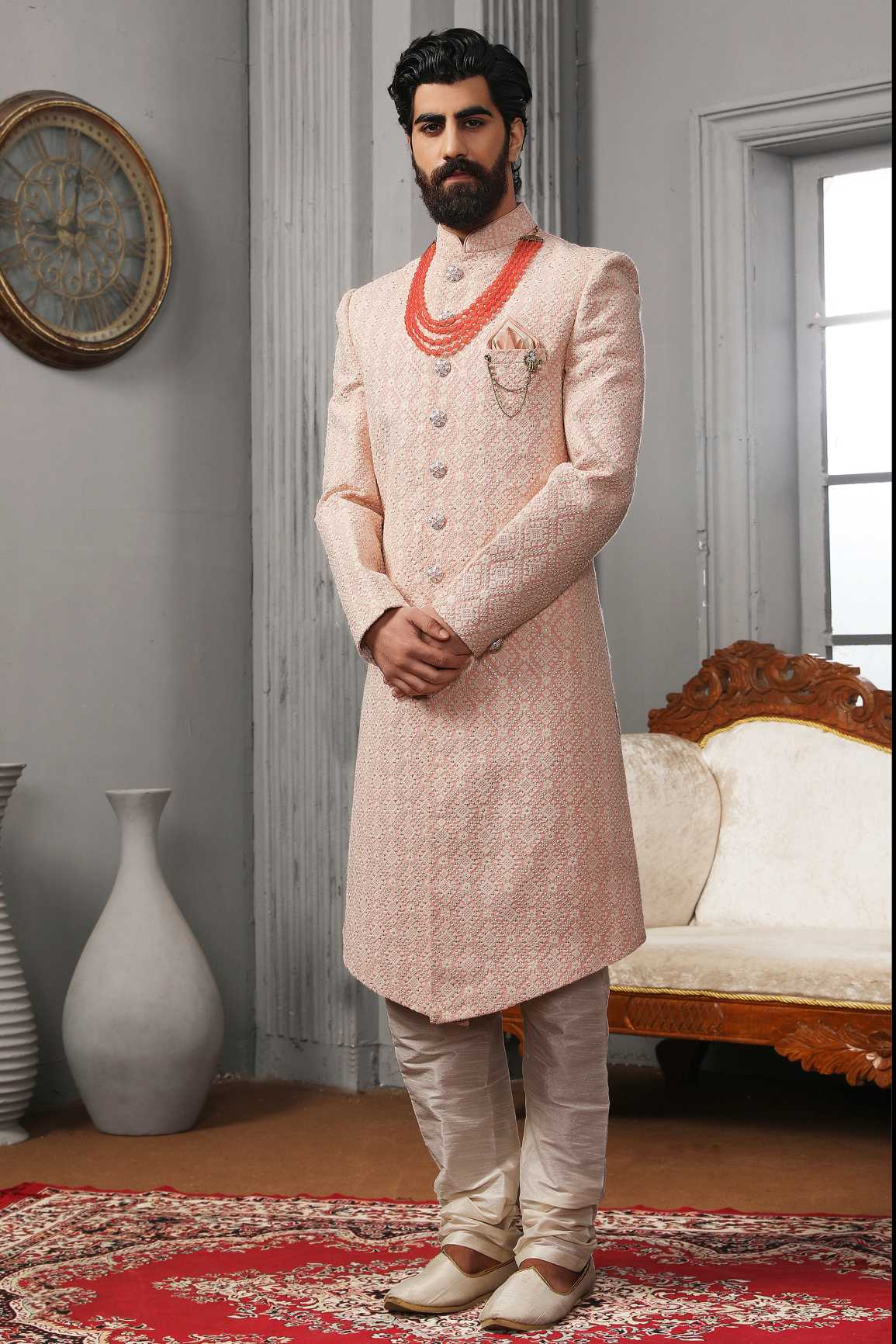 Latest Jodhpuri Design Traditional Sherwani