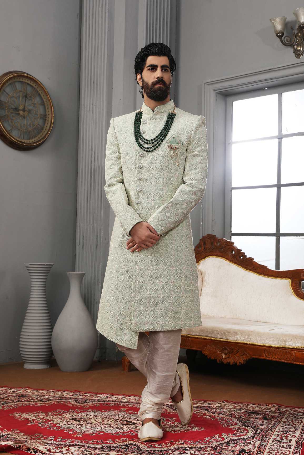 Latest Jodhpuri Design Traditional Sherwani