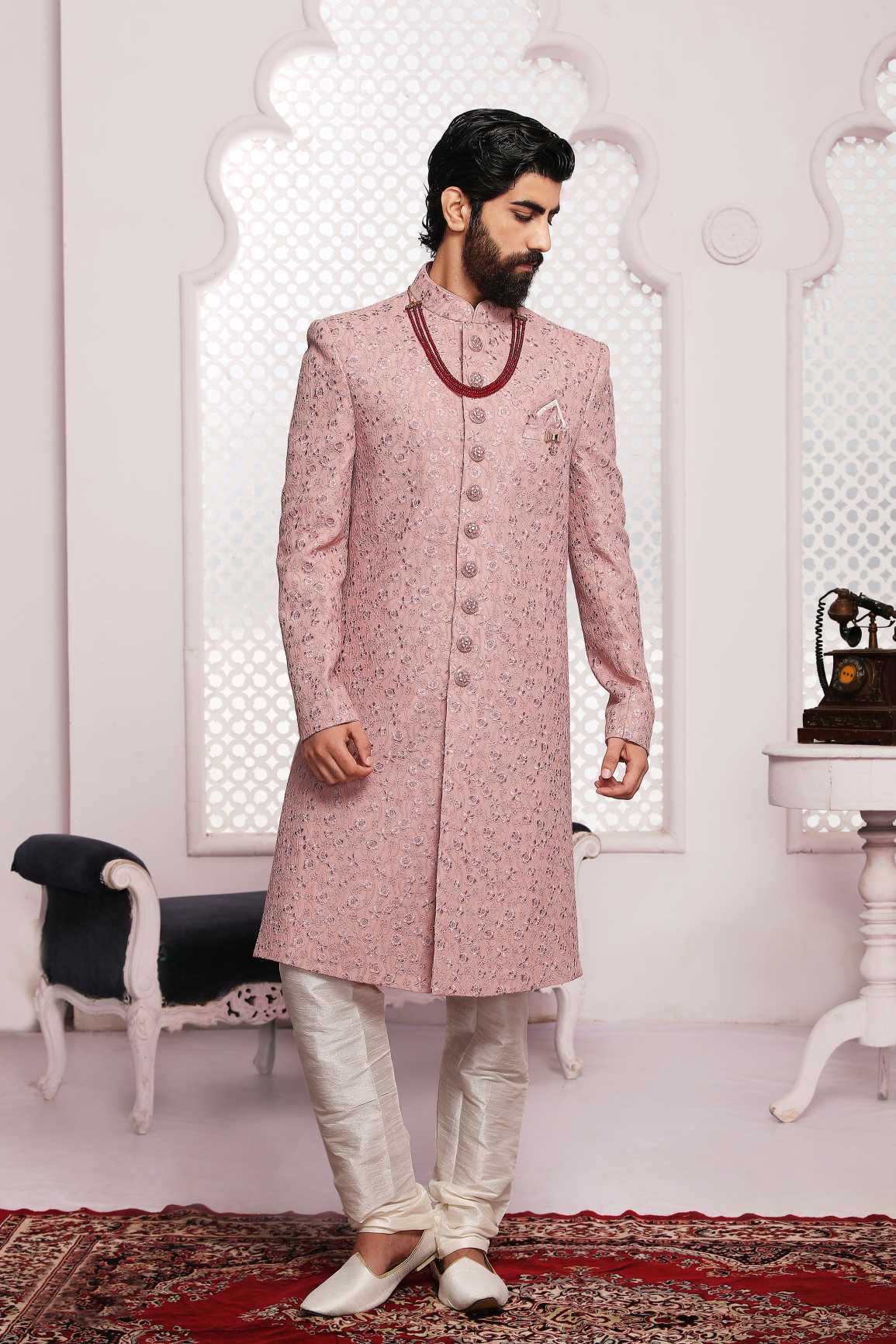 Latest Jodhpuri Design Traditional Sherwani